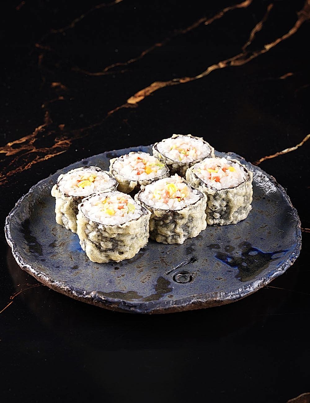 Edamame - Mısır - Yengeç Surumi - Mayonez - Sweet Chilli - Dışı Tempura