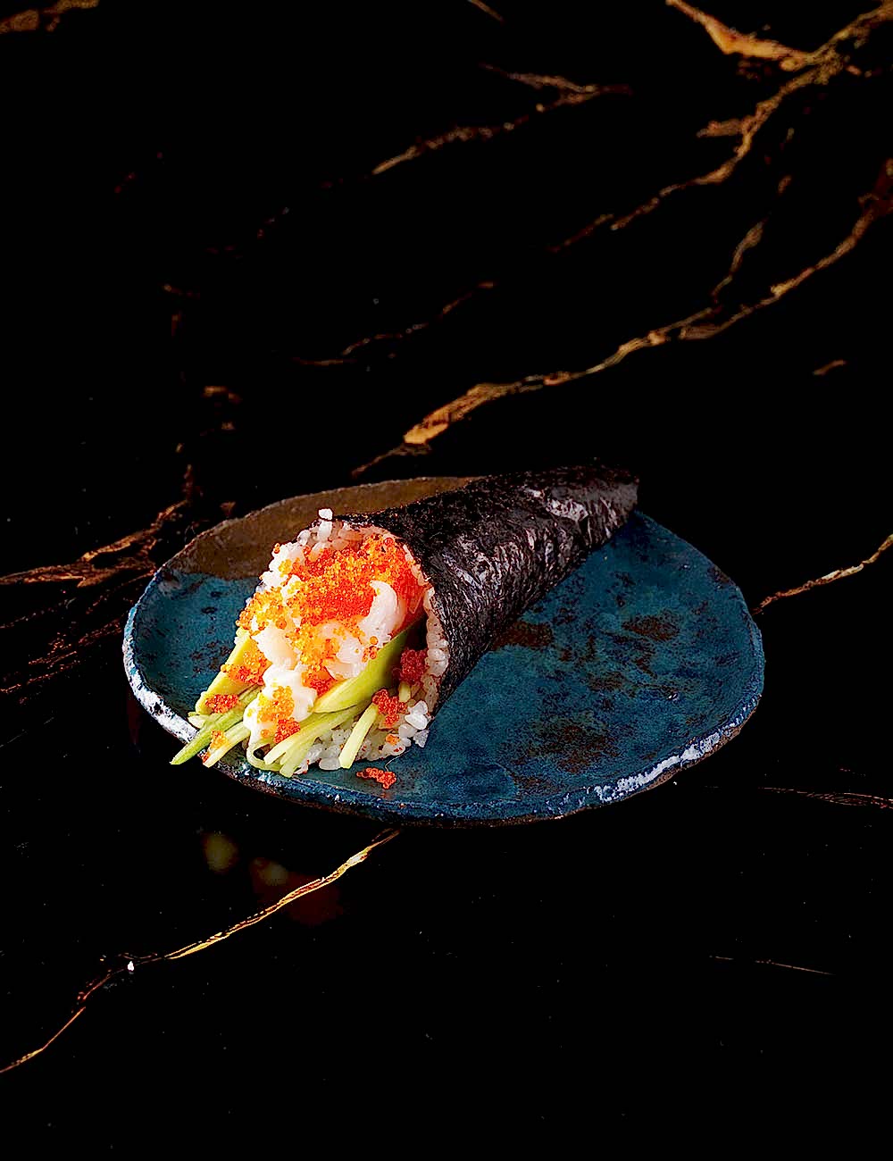 Mayonez - Avokado - Salatalık - Karides - Tobiko