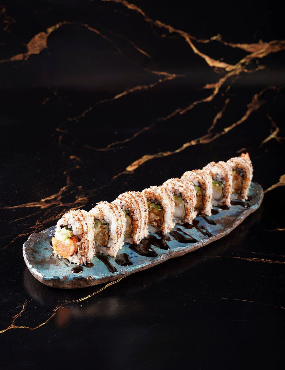 Krem Peynir - Salatalık - Iceberg - Tempura Karides - Dışı Çıtır Kaplı - Teriyaki