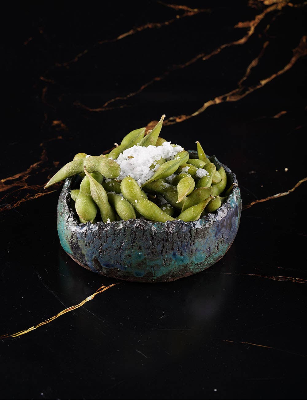 Haşlanmış Soya Fasulyesi - Yaprak Tuz