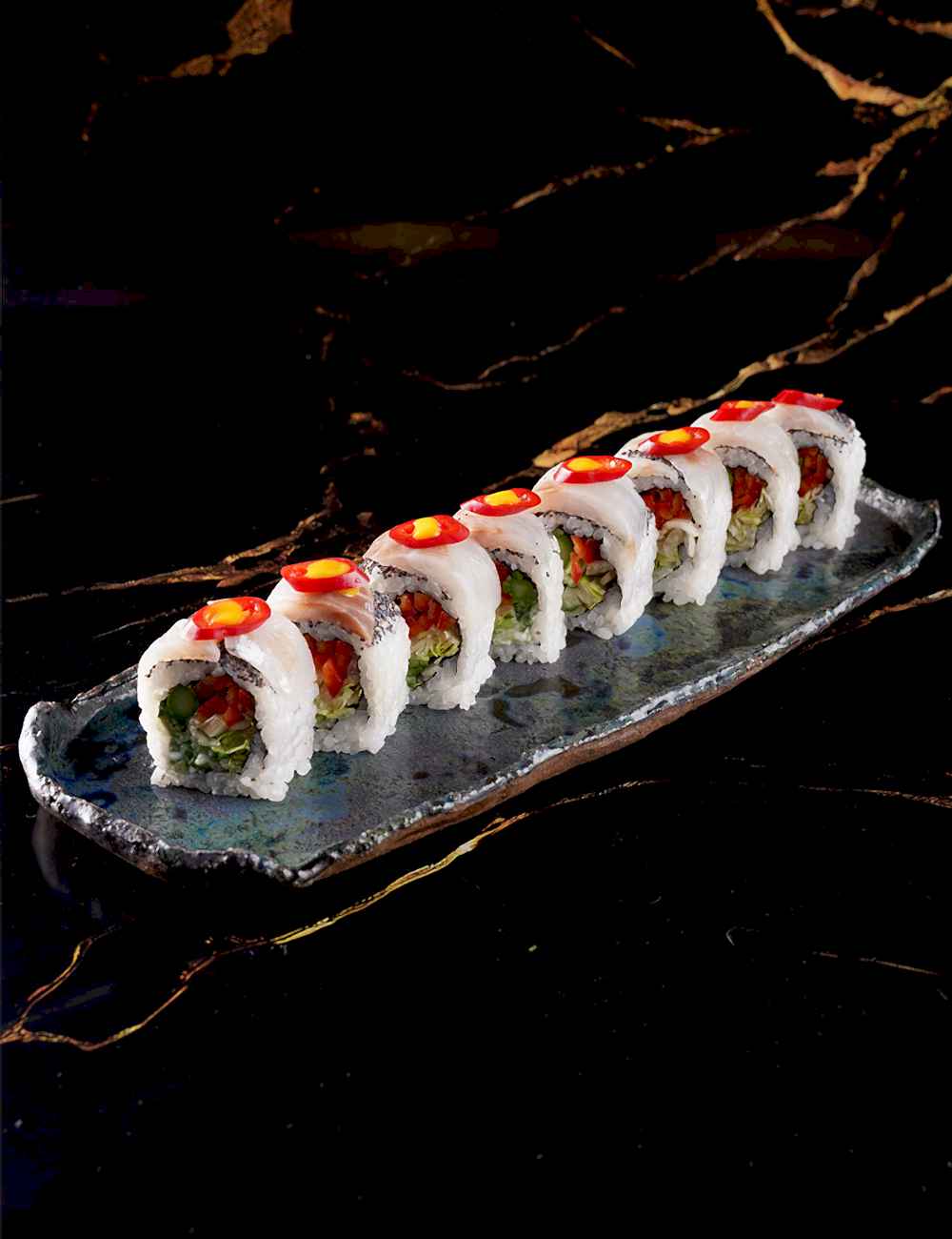 Mayonez - Kuşkonmaz - Salatalık - Kapya Biber - Iceberg - Üzeri Mavi Haşhaş - Levrek - Nikiri Sos - Ballı Hardal Sos - Kırmızı Chilli Biber